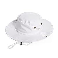 Algopix Similar Product 15 - Cotton Sun Hat for Men and Women Wide