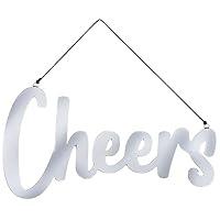 Algopix Similar Product 6 - Cursive Cheers Hanging Mirror Sign  9