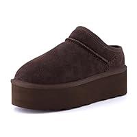 Algopix Similar Product 2 - CUSHIONAIRE Womens Huggy Genuine Suede