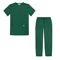 Algopix Similar Product 9 - Sivvan Unisex Classic Scrub Set VNeck
