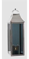 Algopix Similar Product 11 - Large Smoky Glass Square Lantern