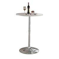 Algopix Similar Product 9 - Benjara Wood And Metal Bar Table, White