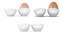Algopix Similar Product 10 - Fiftyeight 6er Eierbecher Set LECKER 