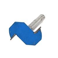 Algopix Similar Product 14 - uxcell 14 Shank T Slot Router Bit