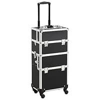 Algopix Similar Product 6 - Yaheetech Rolling Makeup Train Case 3