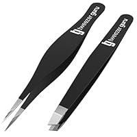 Algopix Similar Product 2 - Tweezer Guru Ingrown Hair Tweezers 