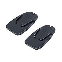 Algopix Similar Product 1 - 2 Pack Motorcycle Kickstand Pad Side