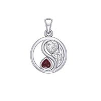 Algopix Similar Product 11 - Peter Stone Celtic Yin Yang Hearts 925