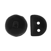 Algopix Similar Product 19 - CzechMates Glass 2Hole Round Cabochon