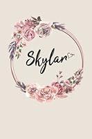 Algopix Similar Product 19 - Skylar notebook personalized name