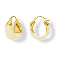 Algopix Similar Product 6 - Resin Hoops Earrings for Women  Loop