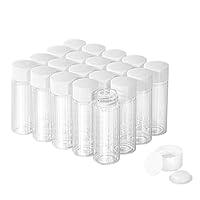 Algopix Similar Product 11 - 14ml Clear Glass Vial 20pcs with white