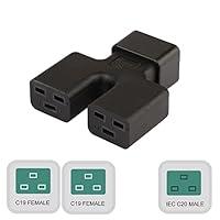 Algopix Similar Product 12 - XROLAND C20 to C19 Power Adapter