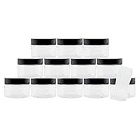 Algopix Similar Product 20 - Cornucopia 4oz Clear Plastic Jars with