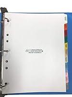 Algopix Similar Product 17 - Medical Chart Index Dividers