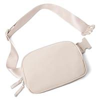 Algopix Similar Product 7 - Belt Bag for Women TwoWay Zipper Fanny