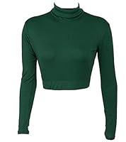 Algopix Similar Product 8 - Cheer Fantastic Turtleneck Midriff Crop