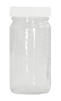 Algopix Similar Product 8 - Qorpak GLC05090 Clear Glass Graduated