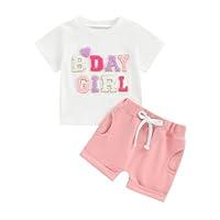 Algopix Similar Product 1 - MAINESAKA Baby Girl Birthday Outfit