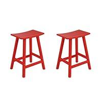 Algopix Similar Product 2 - Costaelm AllWeather Bar Stools Set of