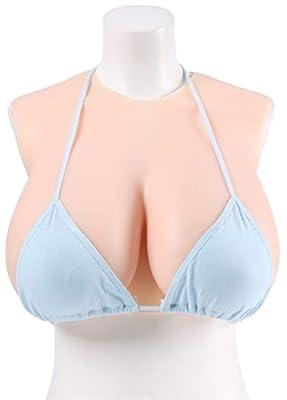 Best Deal for Silicone Breast Forms Lifelike Fake Breastplate Artificial