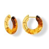 Algopix Similar Product 15 - Small Resin Hoops Earrings for Women 