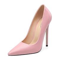 Algopix Similar Product 17 - KUOARN Pink Heels for Women Stiletto