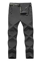 Algopix Similar Product 9 - TBMPOY Mens Lightweight Hiking Pants