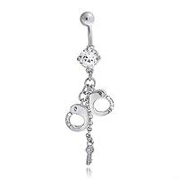 Algopix Similar Product 2 - Bling Jewelry Handcuffs and Key Hot