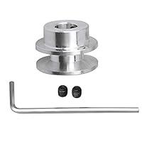 Algopix Similar Product 6 - BQLZR 8mm Hole Dia Silver Aluminum