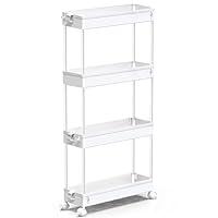 Algopix Similar Product 16 - SPACEKEEPER Slim Rolling Storage Cart 4