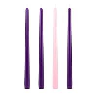 Algopix Similar Product 8 - Mega Candles 4 pcs Unscented Christmas