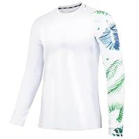 Algopix Similar Product 11 - USKOY Mens Rash Guard Swim Shirts Sun