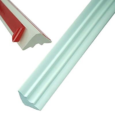 Best Deal for ZAQYCM White Wall Edge Trim Peel and Stick, Flexible