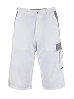 Algopix Similar Product 17 - TMG Work Shorts for Men White  Mens