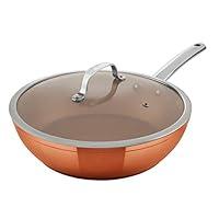 Algopix Similar Product 14 - Tower Saute Pan 28 cm Copper Effect