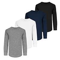 Algopix Similar Product 20 - BoysToddler Long Sleeve Undershirt