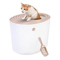 Algopix Similar Product 2 - IRIS USA Cat Litter Box Large Top