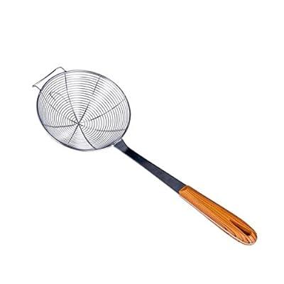  Spider Strainer Skimmer, Swify Stainless Steel Asian Strainer  Ladle Frying Spoon with Handle for Kitchen Deep Fryer, Pasta, Spaghetti,  Noodle, 5.5 Inch: Home & Kitchen