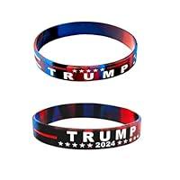 Algopix Similar Product 11 - DATOA Trump Rubber Bracelets Wristband