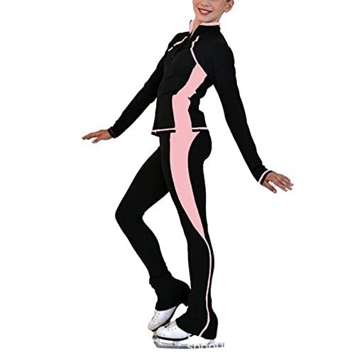 Ice Figure Skating Spiral Practice Pants Tights - High Elasticity