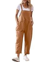 Algopix Similar Product 20 - YESNO Women Long Casual Loose Bib Pants