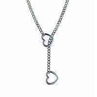 Algopix Similar Product 18 - Heart Slip Chain Necklace for Women