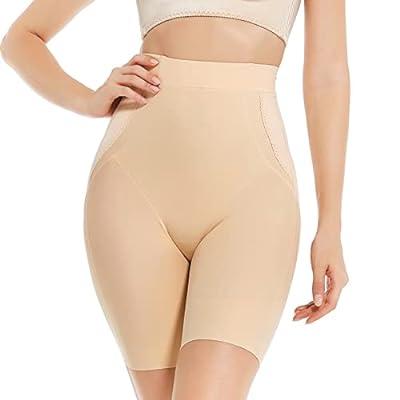 Werena Underwear Small Tan Thong Tummy Control Shaper Panty High Waist w/  Boning