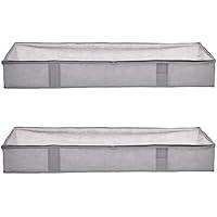 Algopix Similar Product 13 - Amazon Basics Under Bed Fabric Zipper