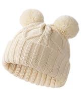 Algopix Similar Product 4 - FURTALK Toddler Baby Winter Hat Pom Pom