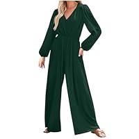 Algopix Similar Product 18 - Wide Leg Jumpsuits for Women Plus Size