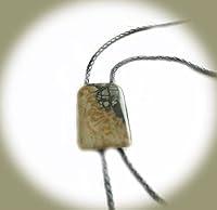 Algopix Similar Product 18 - Picasso Marble Gemstone Bolo with Dark