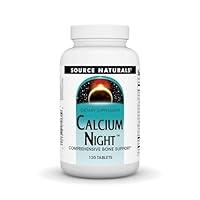 Algopix Similar Product 8 - Source Naturals Calcium Night 240