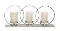 Algopix Similar Product 7 - Deco 79 37674 AluminumGlass Candle